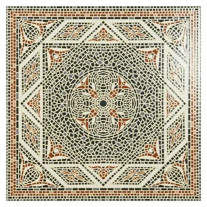 BAUHAUS Steingutfliese Colonial 45 X 45 Cm, Beige, Glänzend 1 BAUHAUS Steingutfliese Colonial 45 X 45 Cm, Beige, Glänzend