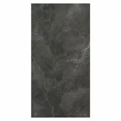 BAUHAUS Feinsteinzeugfliese Pulpis Nero 120 X 240 Cm, Schwarz, Glänzend -Angebote Fliesen Verkäufe 12 1021