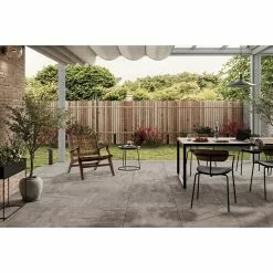 BAUHAUS Atlas Concorde Solution Terrassenfliese Rover Grey 60 X 60 X 2 Cm, Grau, Matt -Angebote Fliesen Verkäufe 12 1069