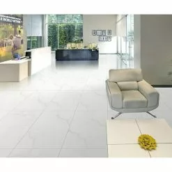 BAUHAUS Feinsteinzeugfliese Onix Cloud 60 X 120 Cm, Weiß/Grau, Glänzend -Angebote Fliesen Verkäufe 12 1075