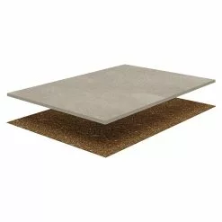 BAUHAUS DryTile Feinsteinzeugfliese Valley 60 X 60 Cm, Kieselgrau, Matt