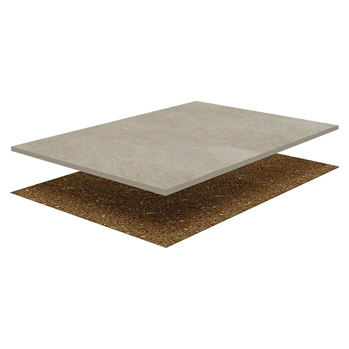 BAUHAUS DryTile Feinsteinzeugfliese Valley 60 X 60 Cm, Kieselgrau, Matt 1 BAUHAUS DryTile Feinsteinzeugfliese Valley 60 X 60 Cm, Kieselgrau, Matt