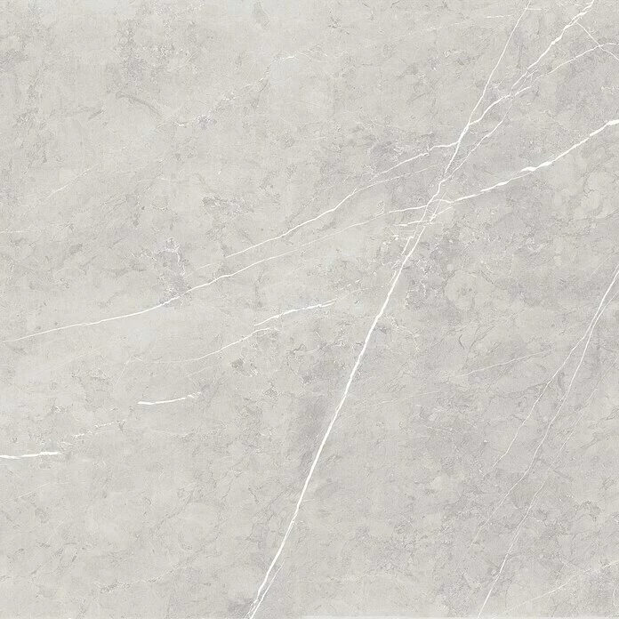 BAUHAUS Feinsteinzeugfliese Ciana Grey 60 X 60 Cm, Grau, Glänzend 1 BAUHAUS Feinsteinzeugfliese Ciana Grey 60 X 60 Cm, Grau, Glänzend