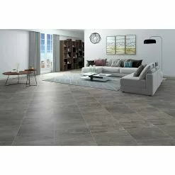 BAUHAUS Feinsteinzeugfliese Texas Nero 60 X 60 Cm, Schwarz, Schimmernd -Angebote Fliesen Verkäufe 12 1508