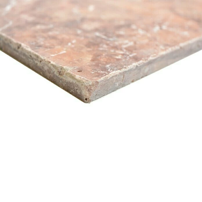 BAUHAUS Antikmarmor Travertin Rosso Römischer Verband 6 -tlg., Rotbraun, Matt 3 BAUHAUS Antikmarmor Travertin Rosso Römischer Verband 6 -tlg., Rotbraun, Matt – Bild 3