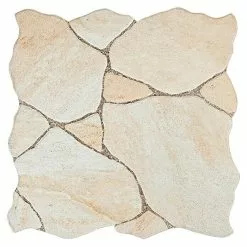 BAUHAUS Feinsteinzeugfliese Cala Jet 45 X 45 Cm, Beige, Matt