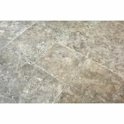 BAUHAUS Antikmarmor Travertin Silver Römischer Verband 6 -tlg., Silber, Matt -Angebote Fliesen Verkäufe 12 1677