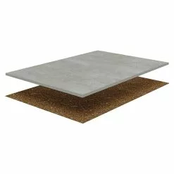 BAUHAUS DryTile Feinsteinzeugfliese Soul 60 X 60 Cm, Zementgrau, Matt