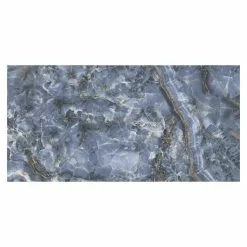 BAUHAUS Feinsteinzeugfliese Marmor Ocean 60 X 120 Cm, Blau/Anthrazit, Glänzend -Angebote Fliesen Verkäufe 12 1734