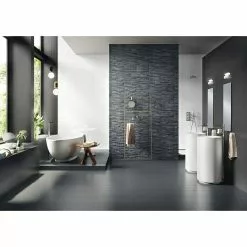 BAUHAUS Ambiente By Palazzo Feinsteinzeugfliese 30 X 60 Cm, Schwarz, Matt -Angebote Fliesen Verkäufe 12 1763