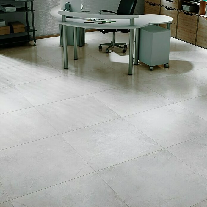 BAUHAUS Feinsteinzeugfliese Premium Marble 80 X 80 Cm, Grau, Glänzend 3 BAUHAUS Feinsteinzeugfliese Premium Marble 80 X 80 Cm, Grau, Glänzend – Bild 3