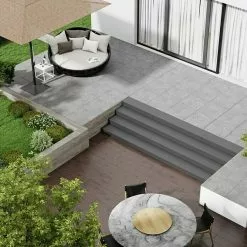 BAUHAUS Marazzi Terrassenfliese Esterno 20T Gris Fleury 60 X 60 X 2 Cm, Grau, Matt -Angebote Fliesen Verkäufe 12 1822