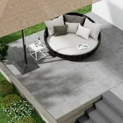 BAUHAUS Marazzi Terrassenfliese Esterno 20T Gris Fleury 60 X 60 X 2 Cm, Grau, Matt -Angebote Fliesen Verkäufe 12 1825