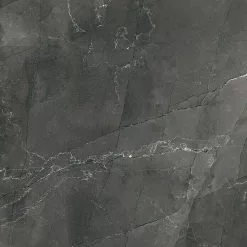 BAUHAUS Feinsteinzeugfliese Pulpis Nero 120 X 120 Cm, Schwarz, Glänzend