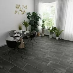 BAUHAUS Metallica Feinsteinzeugfliese Piombo 30 X 60 Cm, Anthrazit, Schimmernd -Angebote Fliesen Verkäufe 12 1902