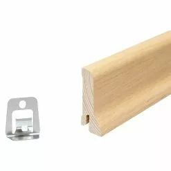 BAUHAUS Sockelleiste Eiche Hell 2,4 M X 2,1 Cm X 6 Cm -Angebote Fliesen Verkäufe 12 2387