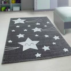 BAUHAUS Kurzflorteppich Kids 0610 Grau, 150 X 80 Cm, 100% Polypropylen -Angebote Fliesen Verkäufe 12 2414