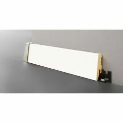 BAUHAUS LOGOCLIC Sockelleiste K58 C Weiß Matt 2,6 M X 18 Mm X 58 Mm, Gerade