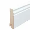BAUHAUS Sockelleiste 2,44 M X 1,8 Cm X 7 Cm, Profiliert, Grundiert