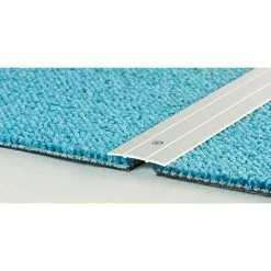 BAUHAUS LOGOCLIC Übergangsprofil 132 Silber, 1 M X 38 Mm X 2,5 Mm, Montageart: Schrauben