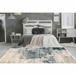 BAUHAUS Kayoom Kurzflorteppich Palace I Blau/Grau, 150 X 80 Cm, 100 % Polypropylen -Angebote Fliesen Verkäufe 12 2591