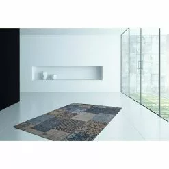 BAUHAUS Kayoom Teppich Jacquard Blau, L X B: 170 X 120 Cm, 100 % Baumwolle -Angebote Fliesen Verkäufe 12 2595