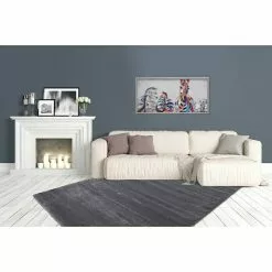 BAUHAUS Kurzflorteppich Softtouch Grau, 150 X 80 Cm, 100 % Polypropylen (Flor) -Angebote Fliesen Verkäufe 12 2616