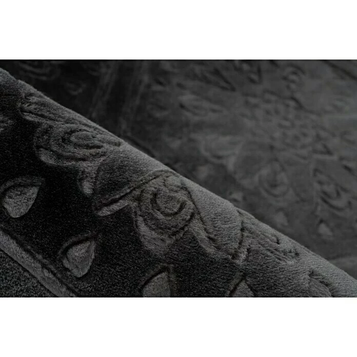 BAUHAUS Kayoom Kurzflorteppich Monroe II Anthrazit, 230 X 160 Cm, 100 % Polyester 3 BAUHAUS Kayoom Kurzflorteppich Monroe II Anthrazit, 230 X 160 Cm, 100 % Polyester – Bild 3