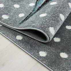 BAUHAUS Kurzflorteppich Kids 0580 Blau, 230 X 160 Cm, 100% Polypropylen -Angebote Fliesen Verkäufe 12 2652