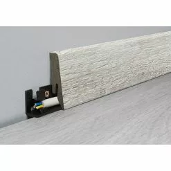 BAUHAUS LOGOCLIC Aquaprotect Sockelleiste K58 Milkyway 2,6 M X 18 Mm X 58 Mm, Gerade