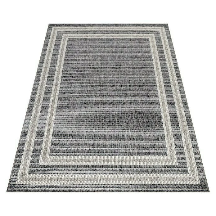 BAUHAUS Flachgewebeteppich Aruba 4901 Grau, 290 X 200 Cm, 100% Polypropylen 2 BAUHAUS Flachgewebeteppich Aruba 4901 Grau, 290 X 200 Cm, 100% Polypropylen – Bild 2