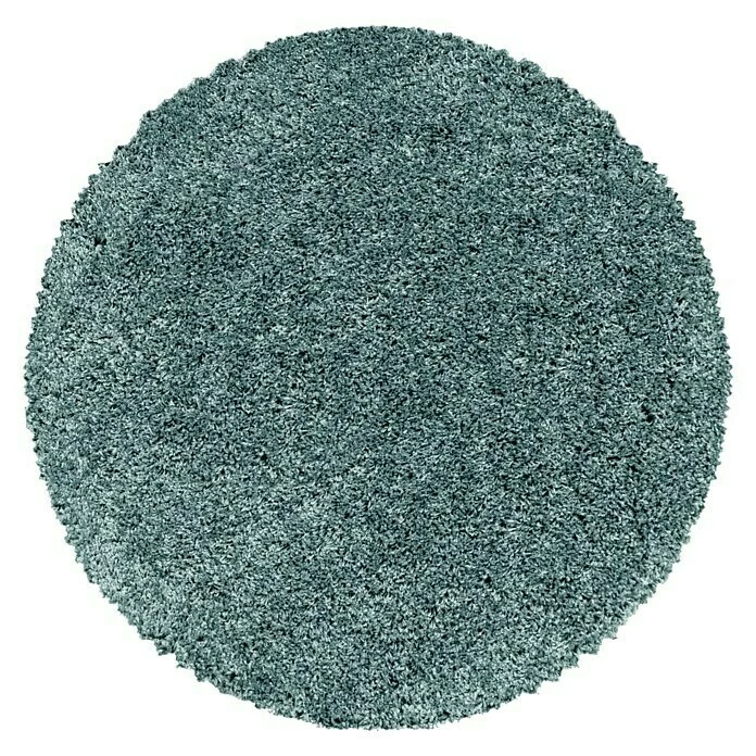 BAUHAUS Hochflorteppich Sydney 3000 Aqua, Durchmesser: 200 Cm, 100% Polypropylen 1 BAUHAUS Hochflorteppich Sydney 3000 Aqua, Durchmesser: 200 Cm, 100% Polypropylen