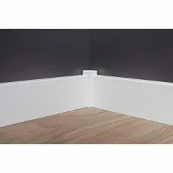 BAUHAUS Sockelleiste Weiß, 2,4 M X 16 Mm X 58 Mm, Gerade -Angebote Fliesen Verkäufe 12 2818