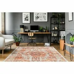 BAUHAUS Kayoom Flachgewebeteppich Galaxy Orange, 290 X 200 Cm, 100 % Polyester -Angebote Fliesen Verkäufe 12 2833