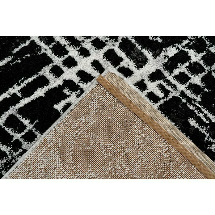 BAUHAUS Kurzflorteppich Louvre Silber, 150 X 80 Cm, 100% Polypropylen (Flor) 4 BAUHAUS Kurzflorteppich Louvre Silber, 150 X 80 Cm, 100% Polypropylen (Flor) – Bild 4