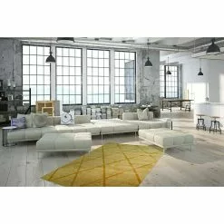BAUHAUS Kayoom Kurzflorteppich Luxury 210 Gelb, 230 X 160 Cm, 100 % Viskose -Angebote Fliesen Verkäufe 12 2862