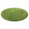 BAUHAUS Hochflorteppich Dream 4000 Grün, Durchmesser: 120 Cm, 100% Polypropylen