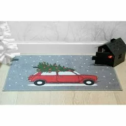 BAUHAUS Fußmatte Christmas Car Bunt, 40 X 60 Cm, 100 % Polyester -Angebote Fliesen Verkäufe 12 2914
