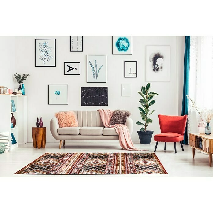 BAUHAUS Outdoor-Teppich Bonnie Bunt, 170 X 120 Cm, 100 % Polypropylen 2 BAUHAUS Outdoor-Teppich Bonnie Bunt, 170 X 120 Cm, 100 % Polypropylen – Bild 2