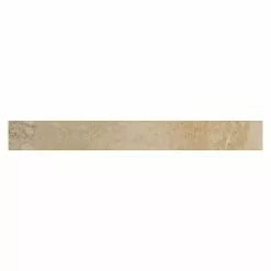 BAUHAUS Sockelfliese Premium Marble 7 X 60 Cm, Beige/Braun, Glänzend