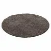 BAUHAUS Hochflorteppich Life 1500 Taupe, Durchmesser: 200 Cm, 100% Polypropylen