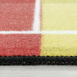 BAUHAUS Kurzflorteppich Play 2912 Rot, 140 X 120 Cm, 100% Polyamide -Angebote Fliesen Verkäufe 12 3330