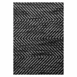 BAUHAUS Kurzflorteppich Base 2810 Schwarz, 230 X 160 Cm, 100% Polypropylen