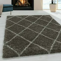 BAUHAUS Hochflorteppich Alvor 3401 Taupe, 150 X 80 Cm, 100% Polypropylen -Angebote Fliesen Verkäufe 12 3373