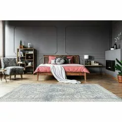 BAUHAUS Kayoom Kurzflorteppich Iglesia Creme/Blau, 150 X 80 Cm, 100 % Polyester -Angebote Fliesen Verkäufe 12 3513