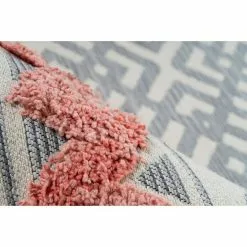 BAUHAUS Kayoom Flachgewebeteppich Ethnie Grau/Rot, 230 X 160 Cm, 100 % Baumwolle -Angebote Fliesen Verkäufe 12 3548