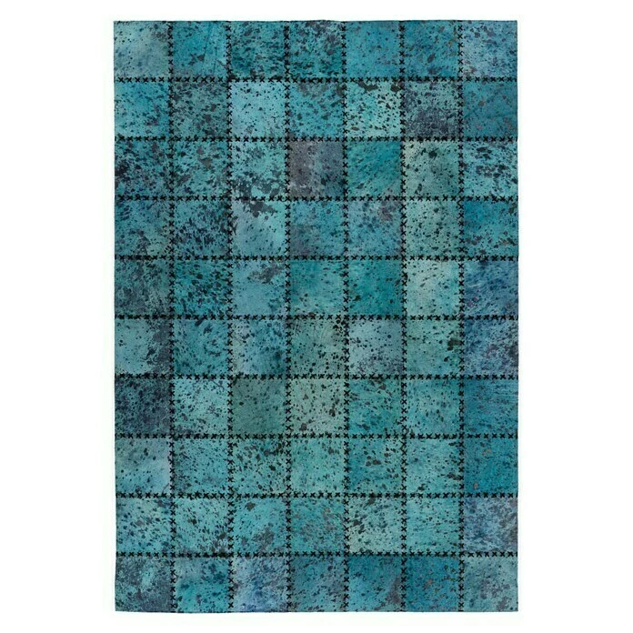 BAUHAUS Kayoom Echtlederteppich Viola Türkis, 230 X 160 Cm, 100 % Echtleder 1 BAUHAUS Kayoom Echtlederteppich Viola Türkis, 230 X 160 Cm, 100 % Echtleder