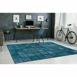 BAUHAUS Kayoom Echtlederteppich Viola Türkis, 230 X 160 Cm, 100 % Echtleder 7 BAUHAUS Kayoom Echtlederteppich Viola Türkis, 230 X 160 Cm, 100 % Echtleder -Angebote Fliesen Verkäufe 12 3574