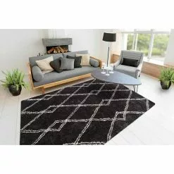 BAUHAUS Kayoom Hochflorteppich Orlando 125 Anthrazit, 290 X 200 Cm, 100 % Polyester -Angebote Fliesen Verkäufe 12 3585