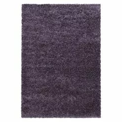 BAUHAUS Hochflorteppich Sydney 3000 Violett, 150 X 80 Cm, 100% Polypropylen